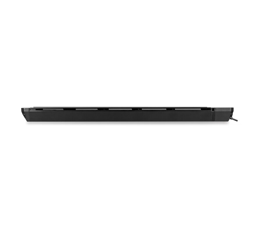Infrarood terrasverwarmer Calore black heater instelbaar met 1600 - 3200Watt