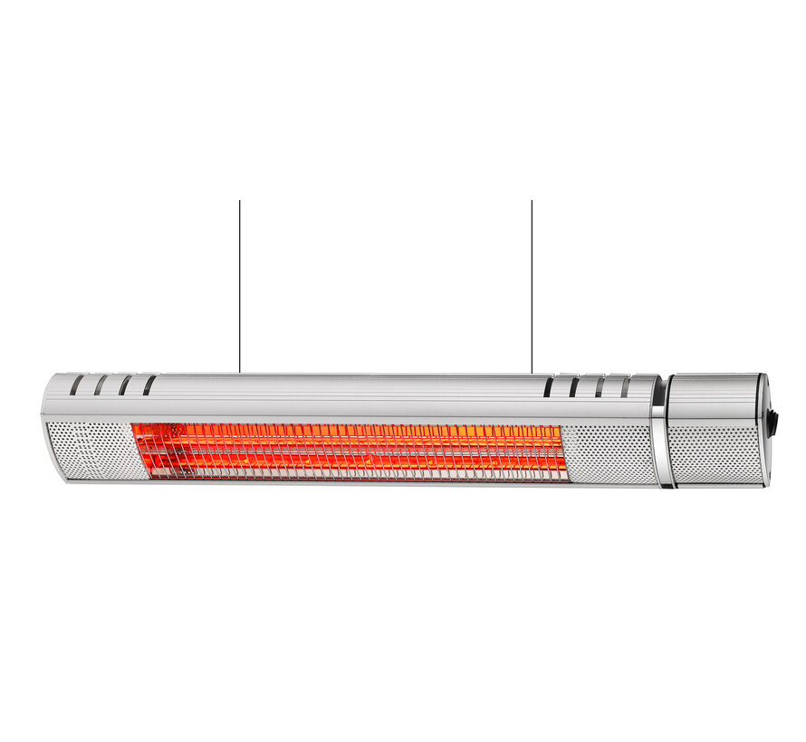 QH-TH Golden heater infrarood 2000W en 3000W met afstandsbediening