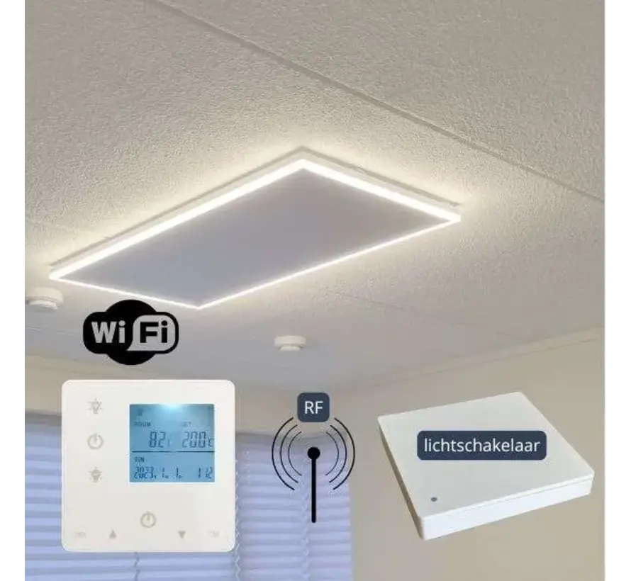 Draadloze lichtschakelaar voor led panelen