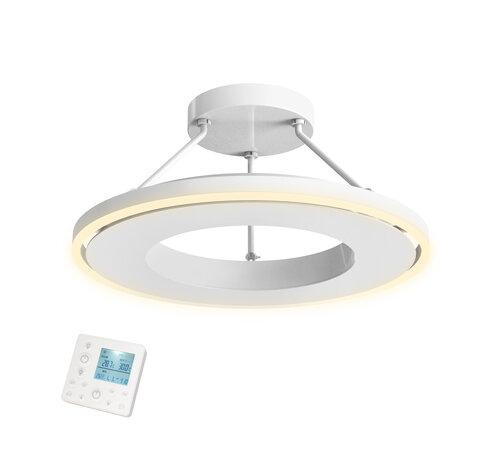 Quality Heating QH-GlowRing Serie Wifi infraroodpaneel met led verlichting 60 cm 1000watt