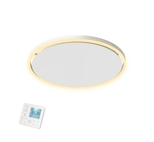 Quality Heating QH-GlowRing Serie Wifi infraroodpaneel met led verlichting 56 cm 750Watt