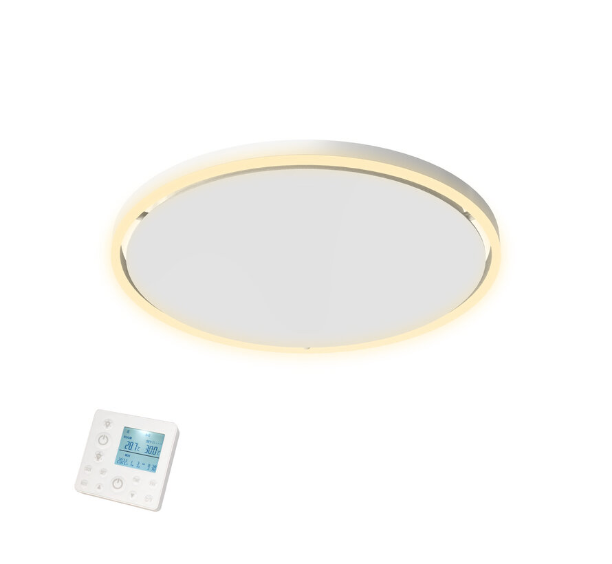 QH-GlowRing Serie Wifi infraroodpaneel met led verlichting 56 cm 750Watt