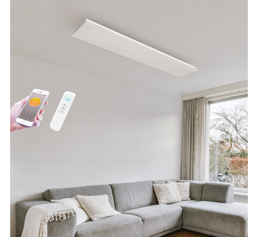 QH-ThermoAura Serie Wifi infraroodpaneel 1150watt 87x33 cm