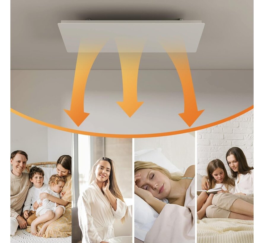 QH-ThermoAura Serie Wifi infraroodpaneel 1700watt 129x33 cm