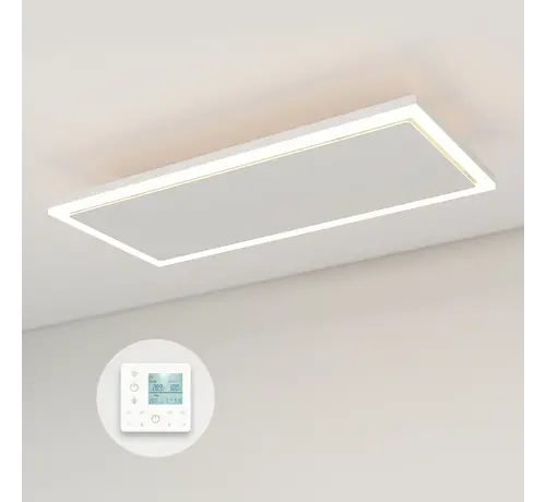 Quality Heating QH-InfraGlow Serie Wifi infraroodpaneel met led verlichting 93x39 cm 1150watt