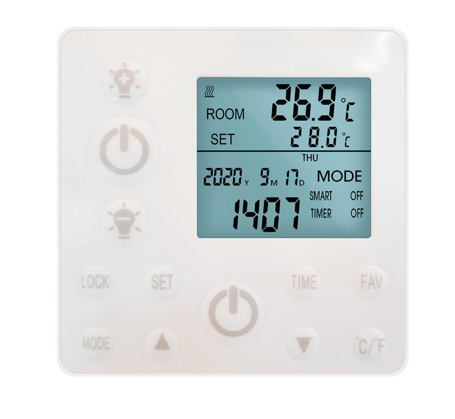 QH-HL Serie infraroodpaneel met led verlichting 63x 65,5 cm 400Watt