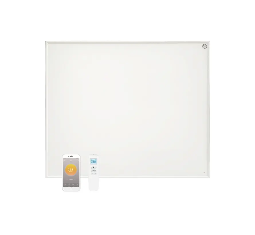 QH-SP Wifi remote control verplaatsbaar infraroodpaneel 350, 450 en 700Watt