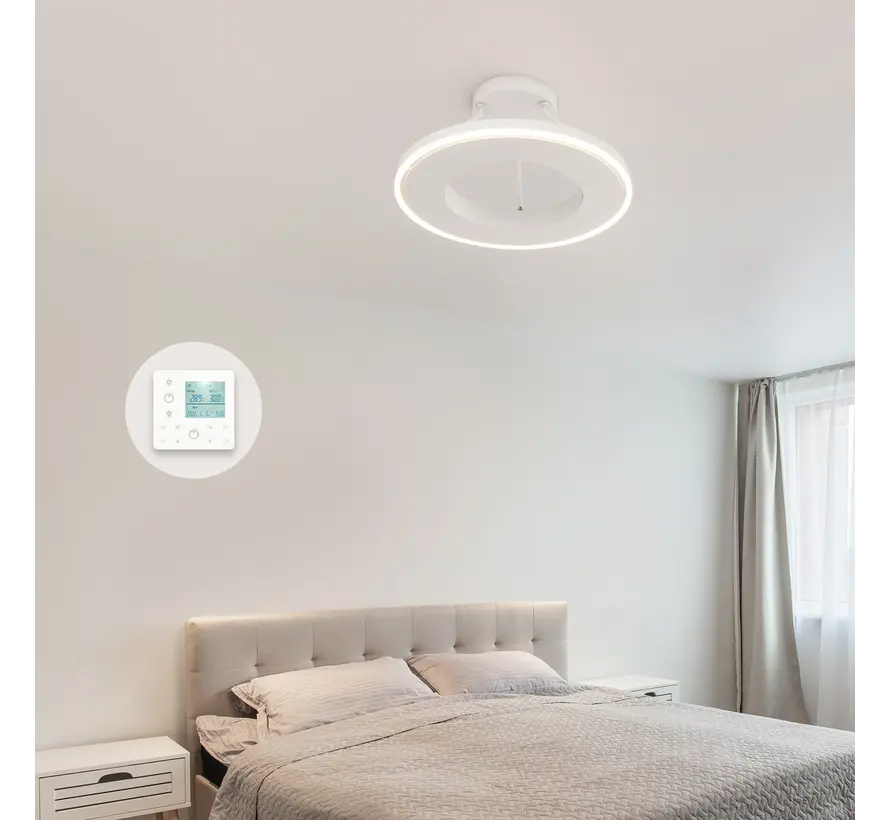 QH-GlowRing Serie infraroodpaneel met led verlichting 56 cm 750Watt