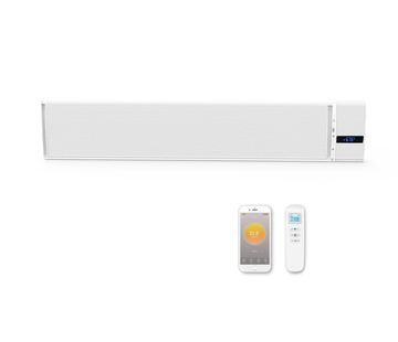 Quality Heating Infrarood terrasverwarmer Whitewarm Wifi 1800 - 2400Watt