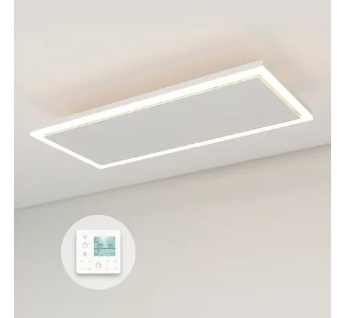 Quality Heating QH-InfraGlow Serie infraroodpaneel met led verlichting 93x39 cm 1150watt