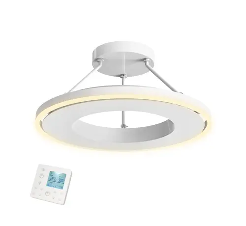 Quality Heating QH-GlowRing Serie infraroodpaneel met led verlichting 60 cm 1000watt