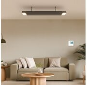 Quality Heating Infraroodstraler Led GlowBeam Wifi met afstandsbediening