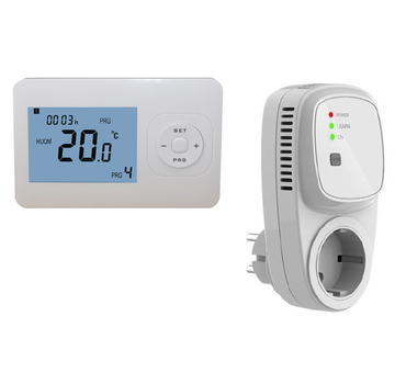 Quality Heating QH-Basic white thermostaat inclusief plug-in ontvanger