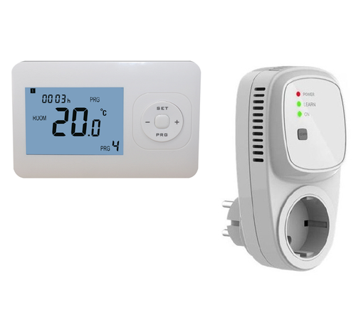 Quality Heating QH-Basic white thermostaat inclusief plug-in ontvanger