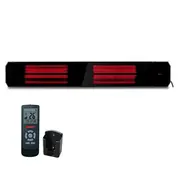 Quality Heating Infrarood terrasverwarmer Calore black heater instelbaar met 1600 - 3200Watt