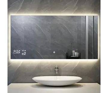 Quality Heating Smart spiegel met led verlichting infrarood verwarming 60X120 500Watt