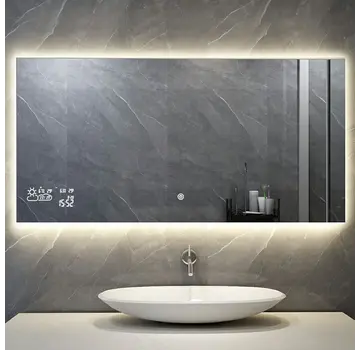 Quality Heating Smart spiegel met led verlichting infrarood verwarming 60X120 500Watt