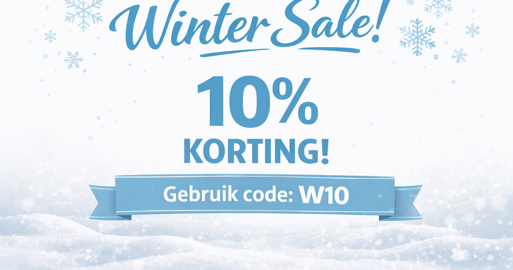 Winter Sale 10% korting.