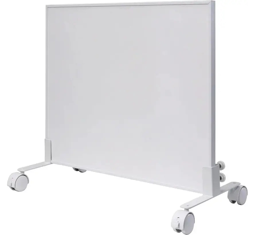 Standconsole set met wielen voor infrarood panelen
