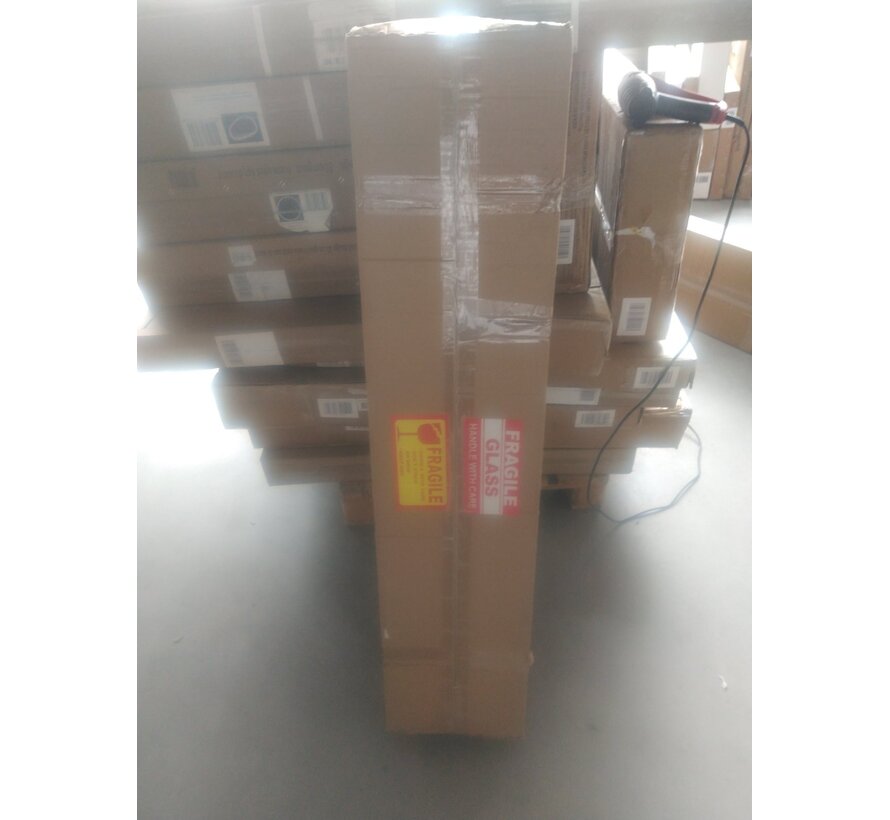 Tweedekans - Infrarood terrasverwarmer Calore black heater instelbaar met 1600 - 3200Watt - 2200Watt 1160*180*77mm