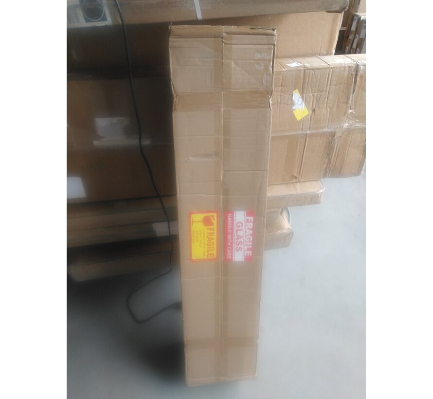 Tweedekans - Infrarood terrasverwarmer Calore black heater instelbaar met 1600 - 3200Watt - 2200Watt 1160*180*77mm