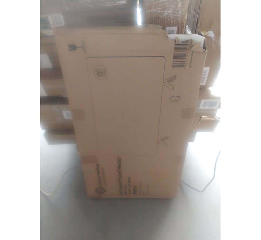 Tweedekans - QH-GD Elegant Serie verplaatsbaar infraroodpaneel - 450Watt 50 x 90 cm