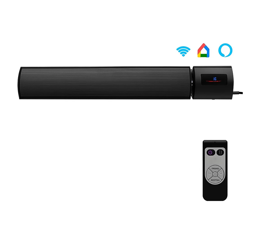 Tweedekans - Infrarood terrasheater Caleo Wifi met afstandsbediening - TH Caleo 2400Watt