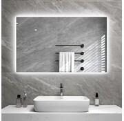 Tweedekans - Spiegel met led verlichting infrarood verwarming 60X100 580Watt - Default
