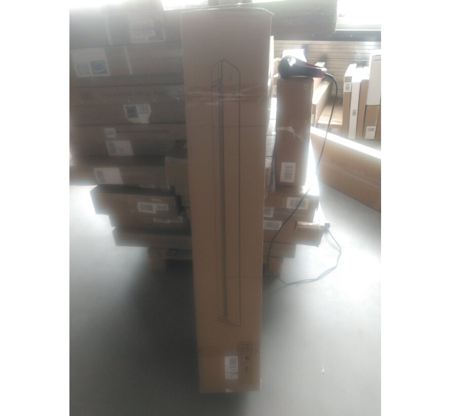 Tweedekans - Infrarood terrasverwarmer Calore black heater instelbaar met 1600 - 3200Watt - 2200Watt 1160*180*77mm