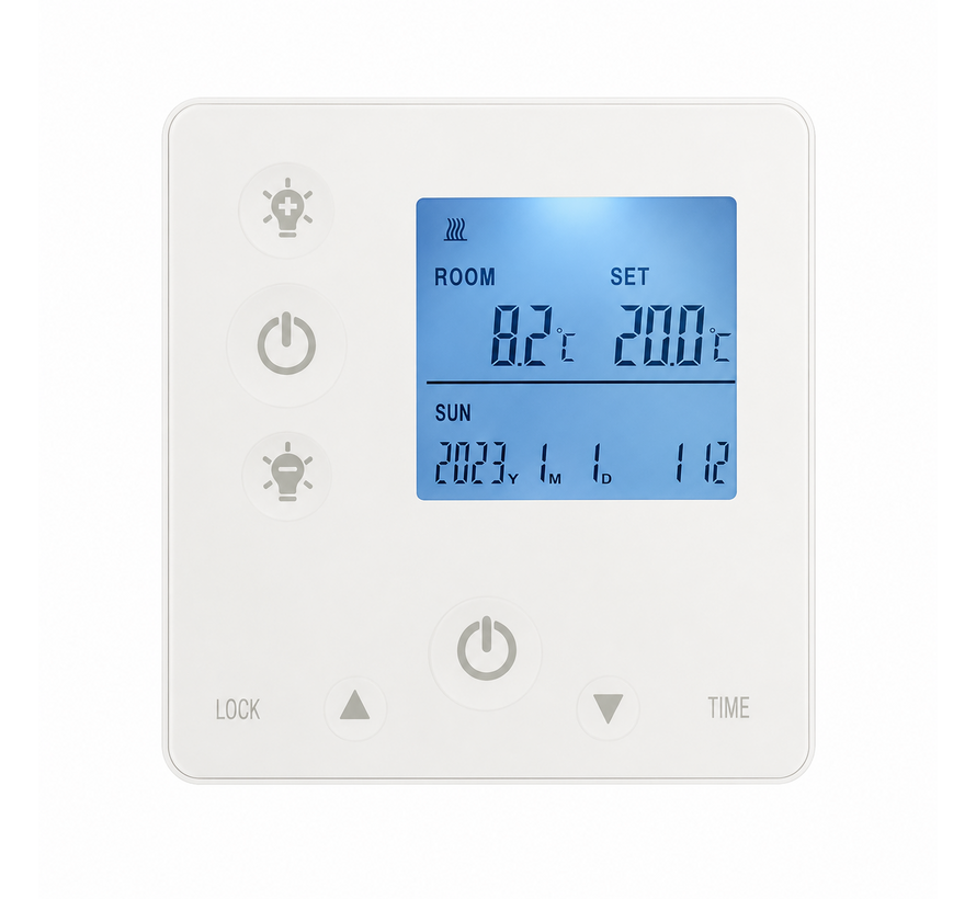 QH-HL Serie Wifi infraroodpaneel met led verlichting 63x128  cm 840Watt