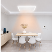 Tweedekans - QH-HL Serie Wifi infraroodpaneel met led verlichting 63x128  cm 840Watt - Default