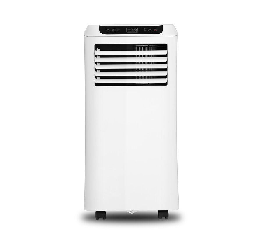 Mobiele airco Wifi ontvochtigen en ventileren met raamafdichting en luchtreiniger 9000btu