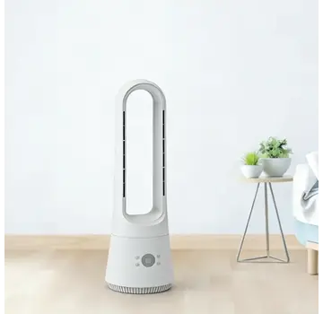 Design ventilator met afstandsbediening, timer en aromafunctie