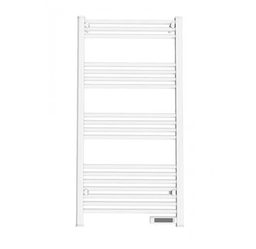 Tweedekans - Slimme elektrische handdoekradiator met digitale bediening white 425Watt - Default