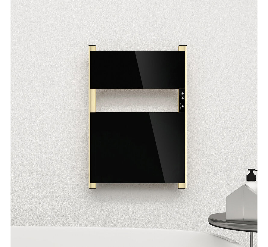 Tweedekans - Elektrische radiator Maverick 90Watt black-gold - Default