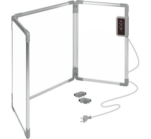 Infrarood verwarming vouwbaar 350Watt - Timer - Instelbaar