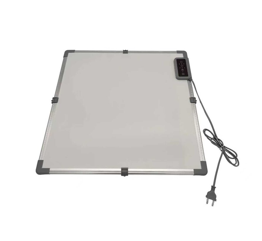 Infrarood verwarming voor bureau - 215 watt - 60 x 60 cm