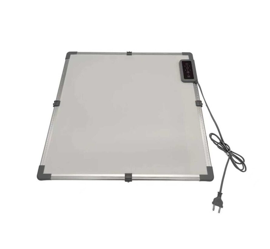 Infrarood verwarming voor bureau - 100 watt - 30 x 50 cm