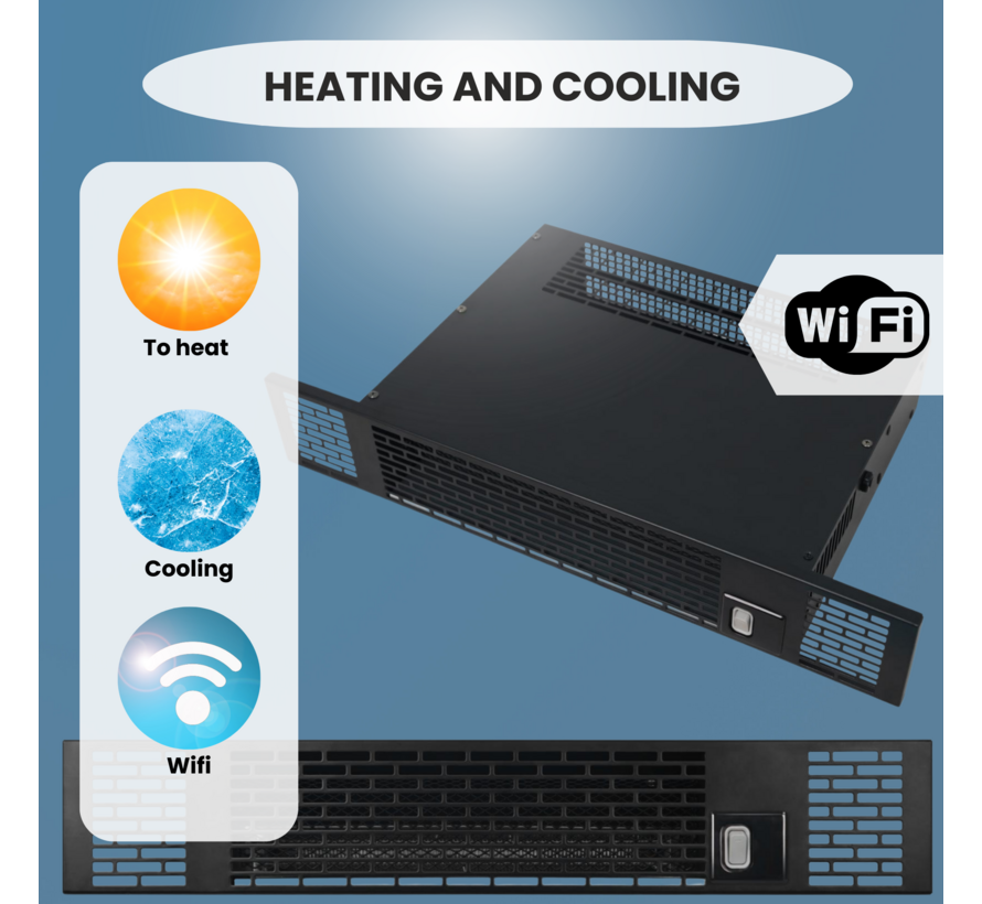 Elektrische plintverwarming eco spacer smart