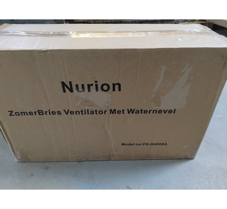 Tweedekans - Mistventilator met afstandsbediening, timer en luchtbevochtiger - Mist ventilator 50W