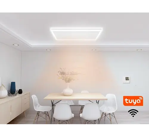 Tweedekans - QH-HL Serie Wifi infraroodpaneel met led verlichting 63x 65,5 cm 400Watt - Default