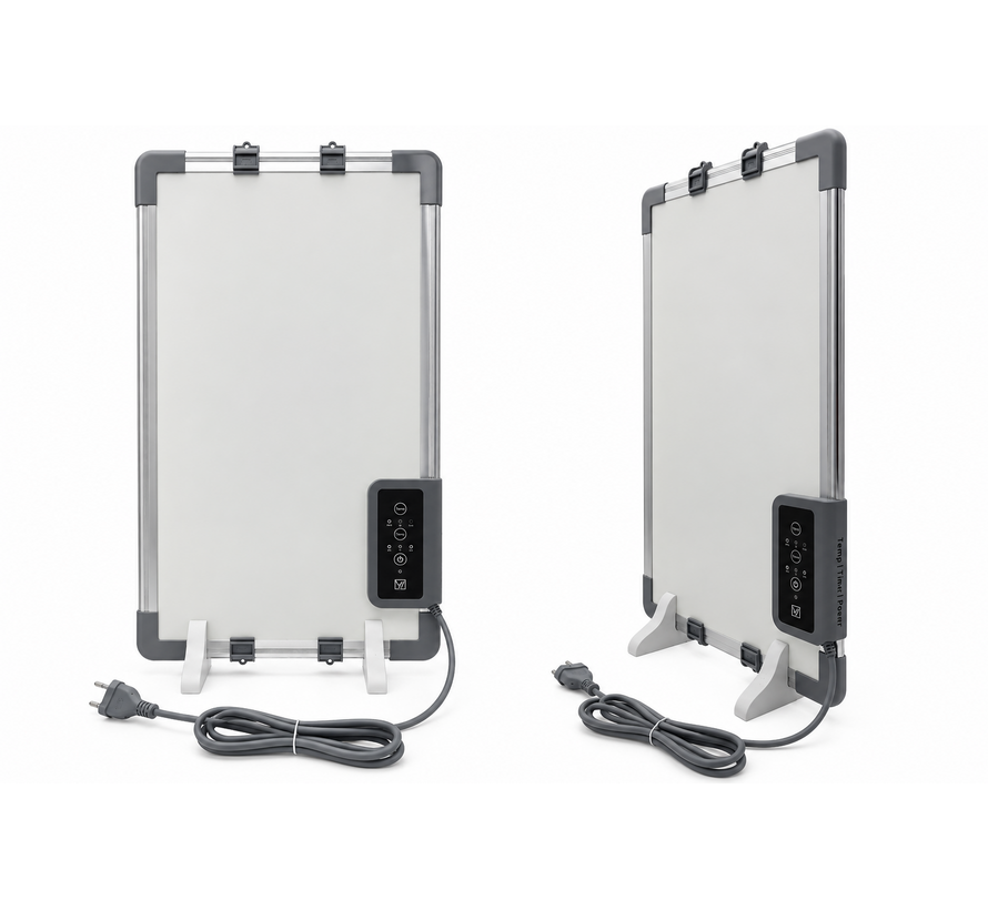 Infrarood verwarming voor bureau - 215 watt - 60 x 60 cm