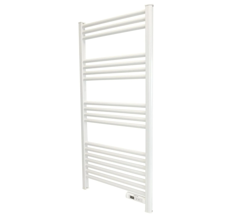 Tweedekans - Slimme elektrische handdoekradiator met digitale bediening white 425Watt - Default