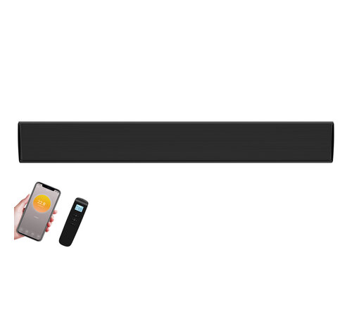 Tweedekans - Infrarood terrasheater Fireside Friend met wifi en thermostaat - 1800Watt