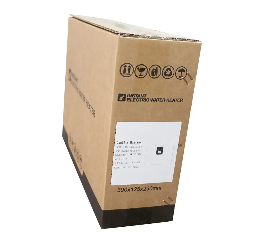 Doorstroomverwarmer 3,5kw Mini Quality Heating