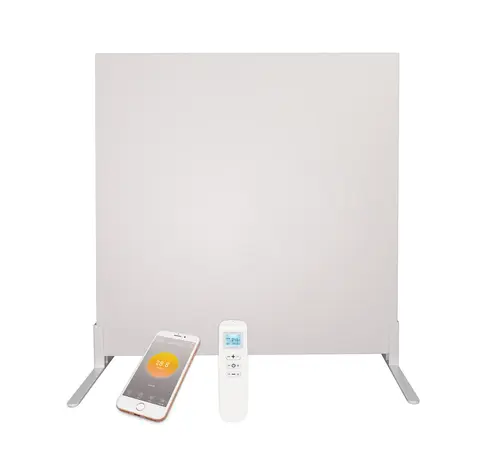 Quality Heating QH-FR  verplaatsbaar infraroodpaneel 350 of 700Watt