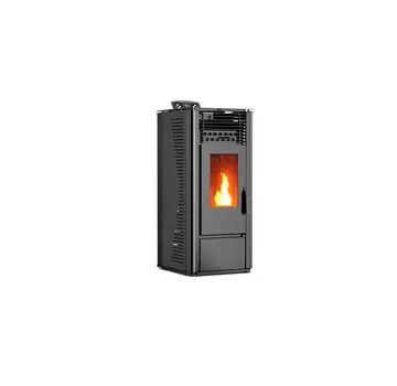 Pelletkachel - 9.6 kW 80 -90 m² - 5 niveaus - timer - KM1009A - Black