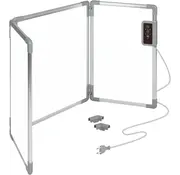 Infrarood verwarming vouwbaar 350Watt - Timer - Instelbaar