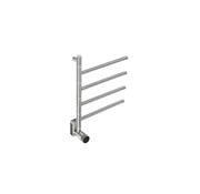 Tweedekans - Elektrische handdoek radiator chrome met thermostaat - Chrome