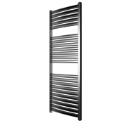 Wit en Chrome AF-SE elektrische handdoek radiator - Quality Heating